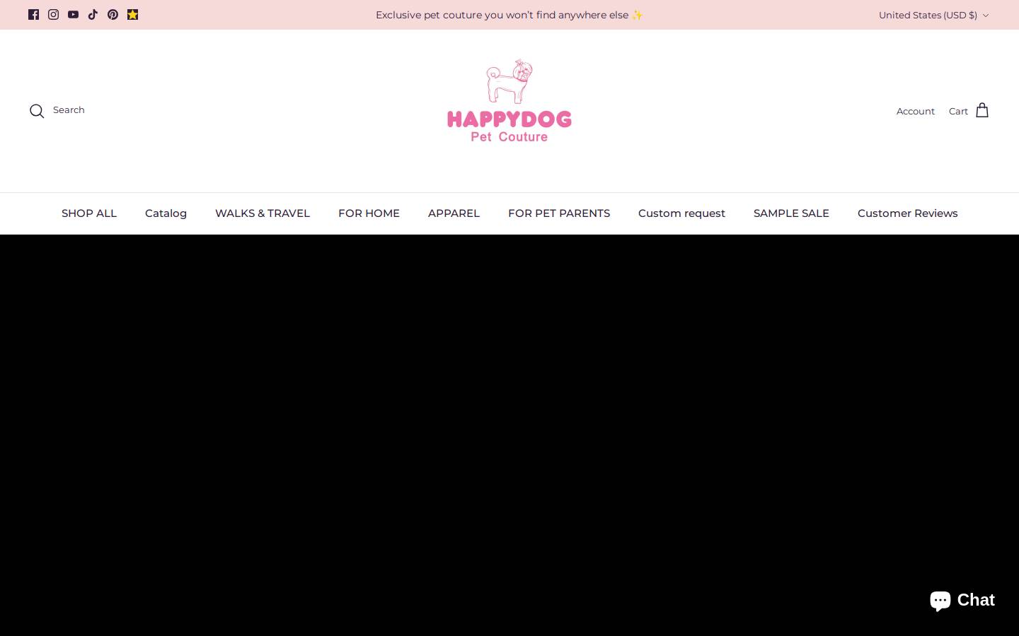 annahappydog.com homepage screenshot