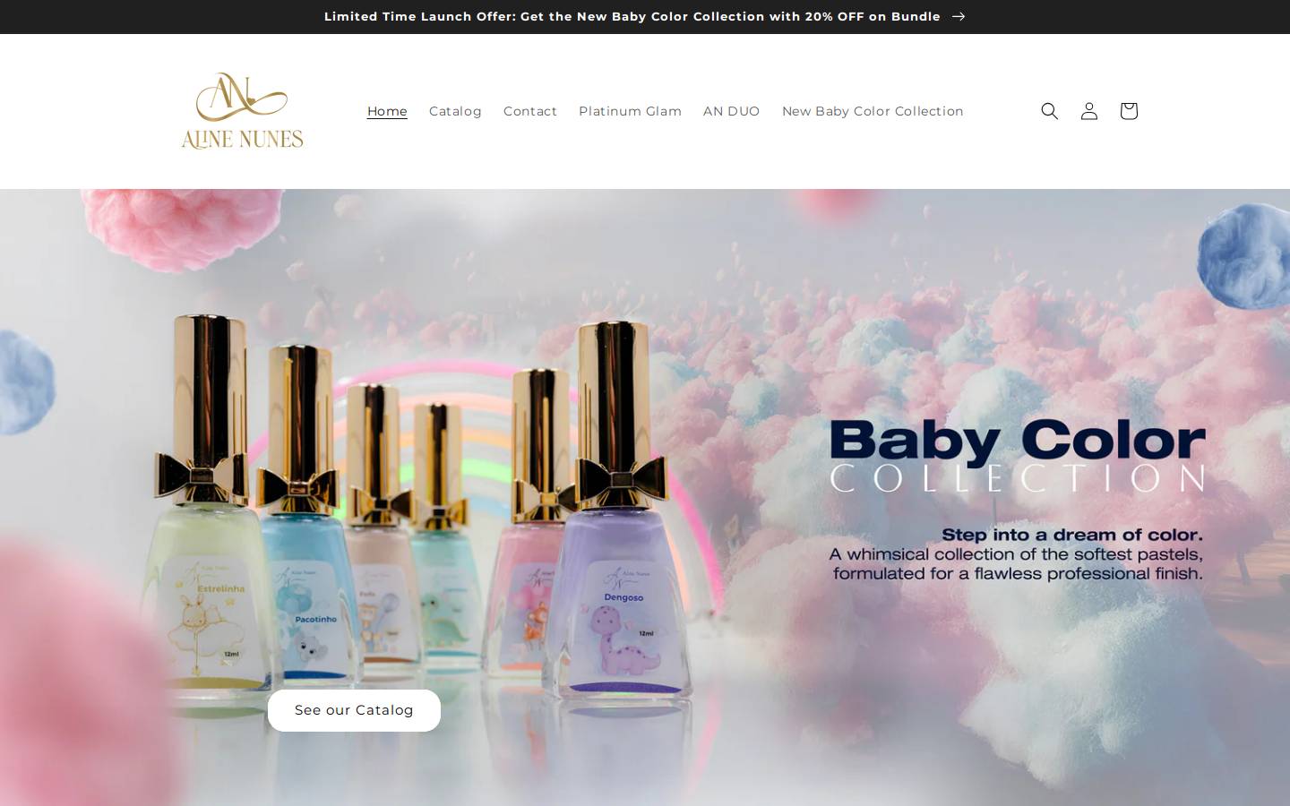 annailpolish.com homepage screenshot