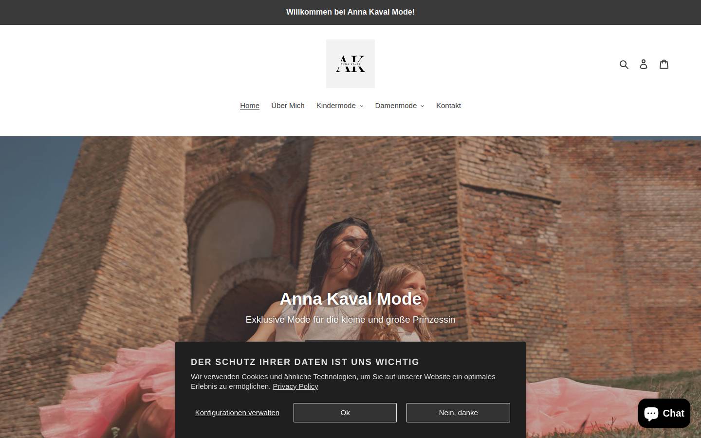 annakaval.com homepage screenshot