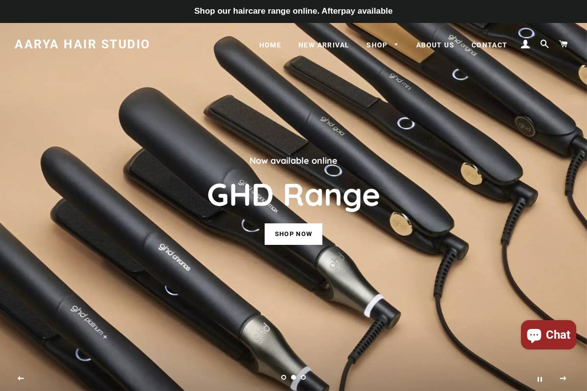 annalisashairstudio.co.nz homepage screenshot