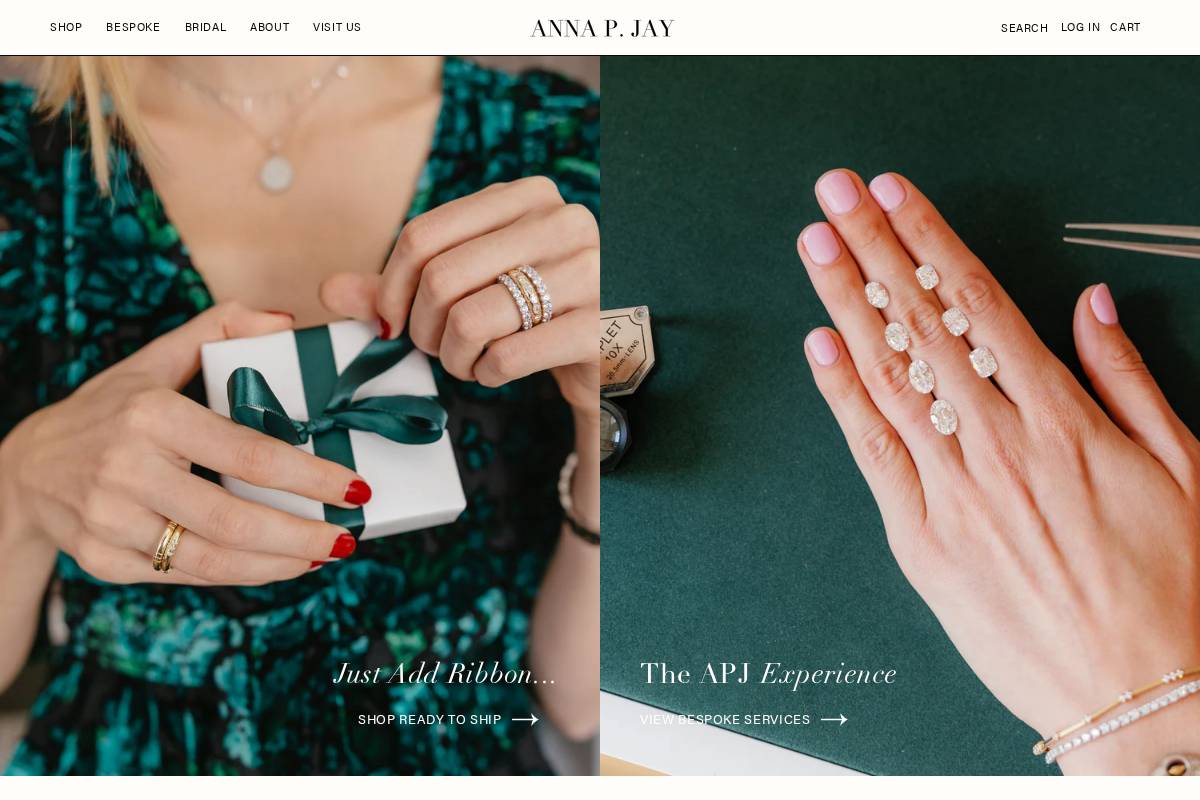 annapjay.com homepage screenshot