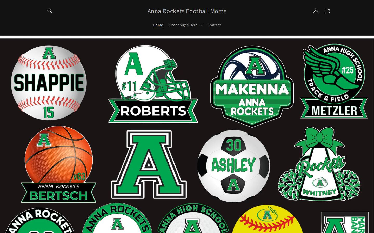 annarockets.com homepage screenshot