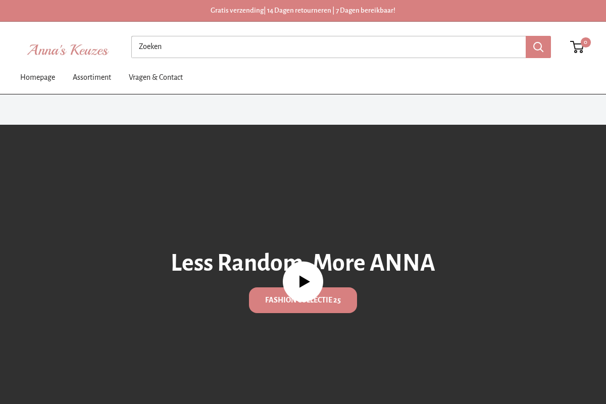 Annaskeuzes homepage screenshot