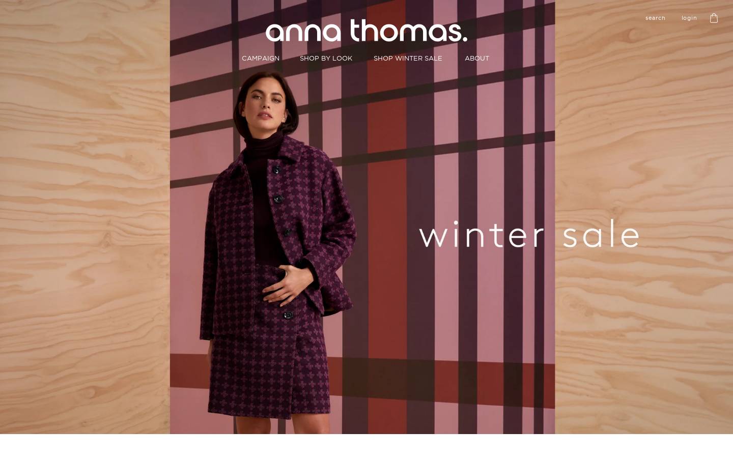 annathomas.com homepage screenshot