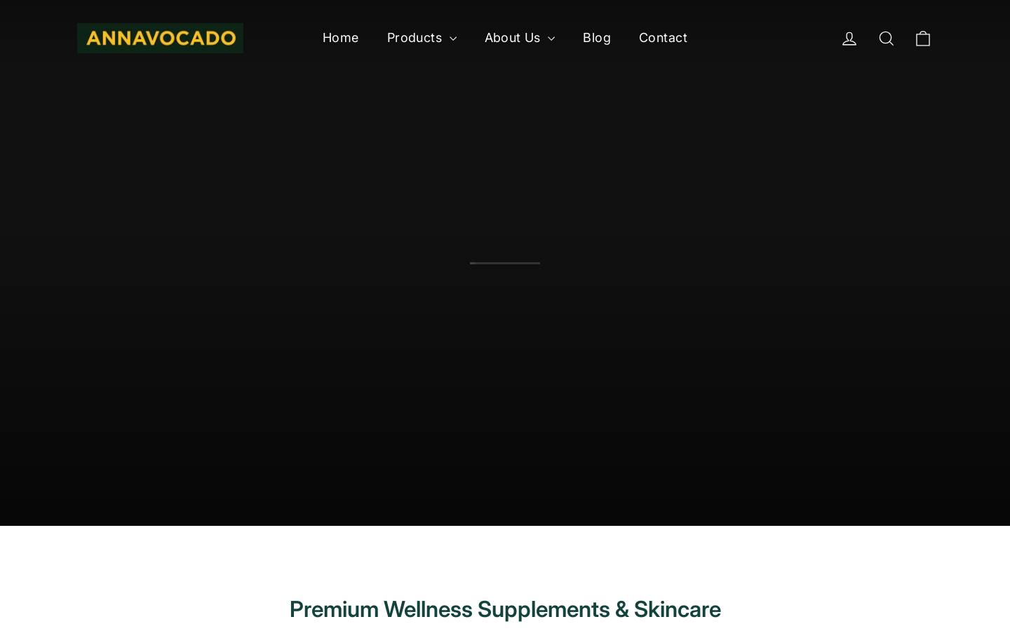 annavocado.com homepage screenshot