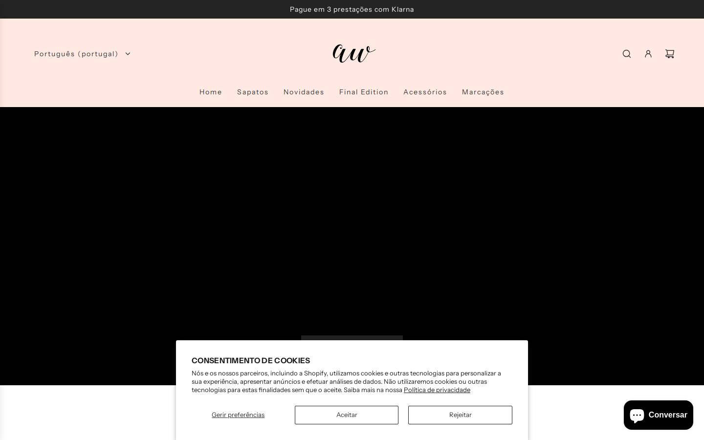 annawalker.pt homepage screenshot