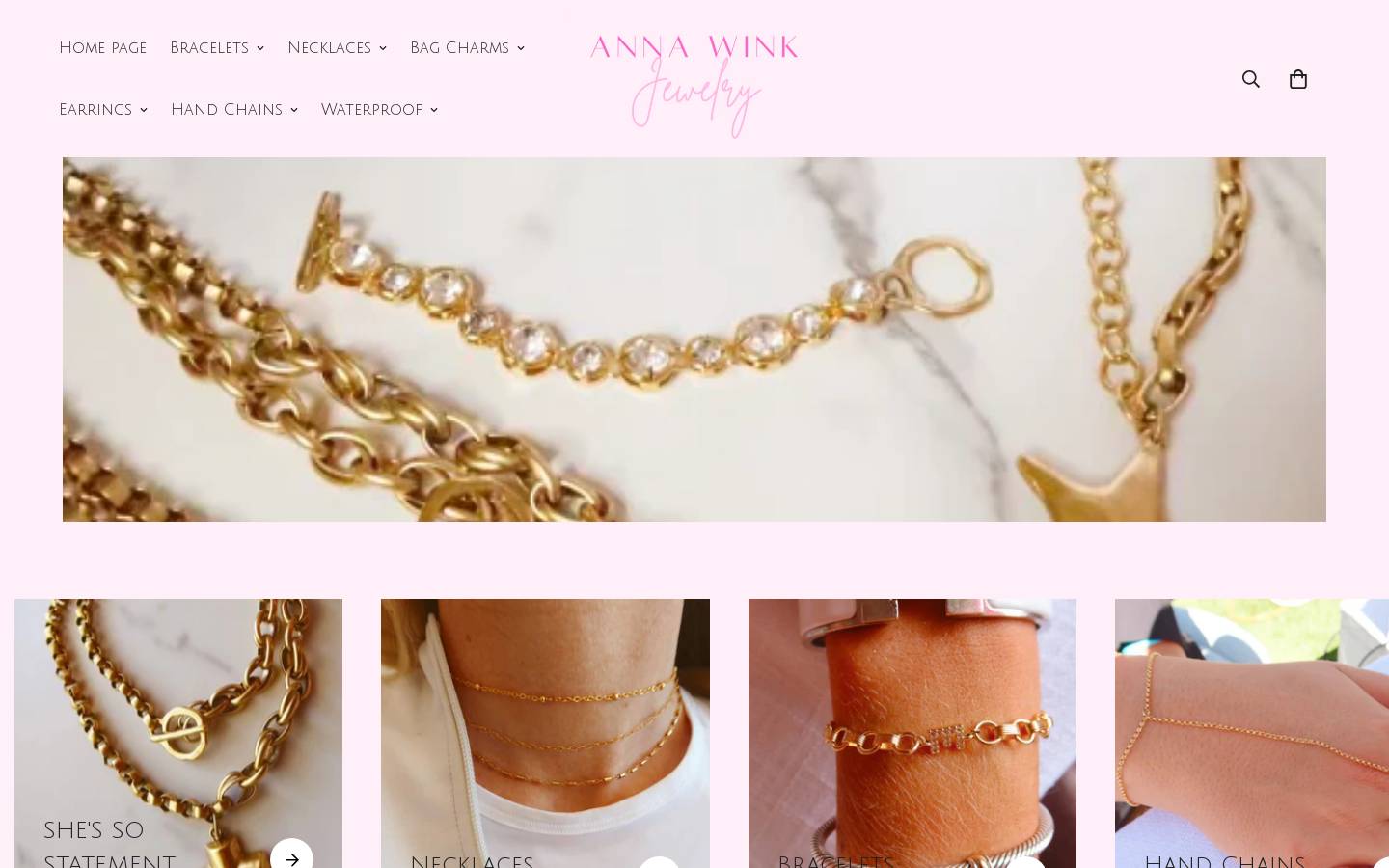 annawink.com homepage screenshot