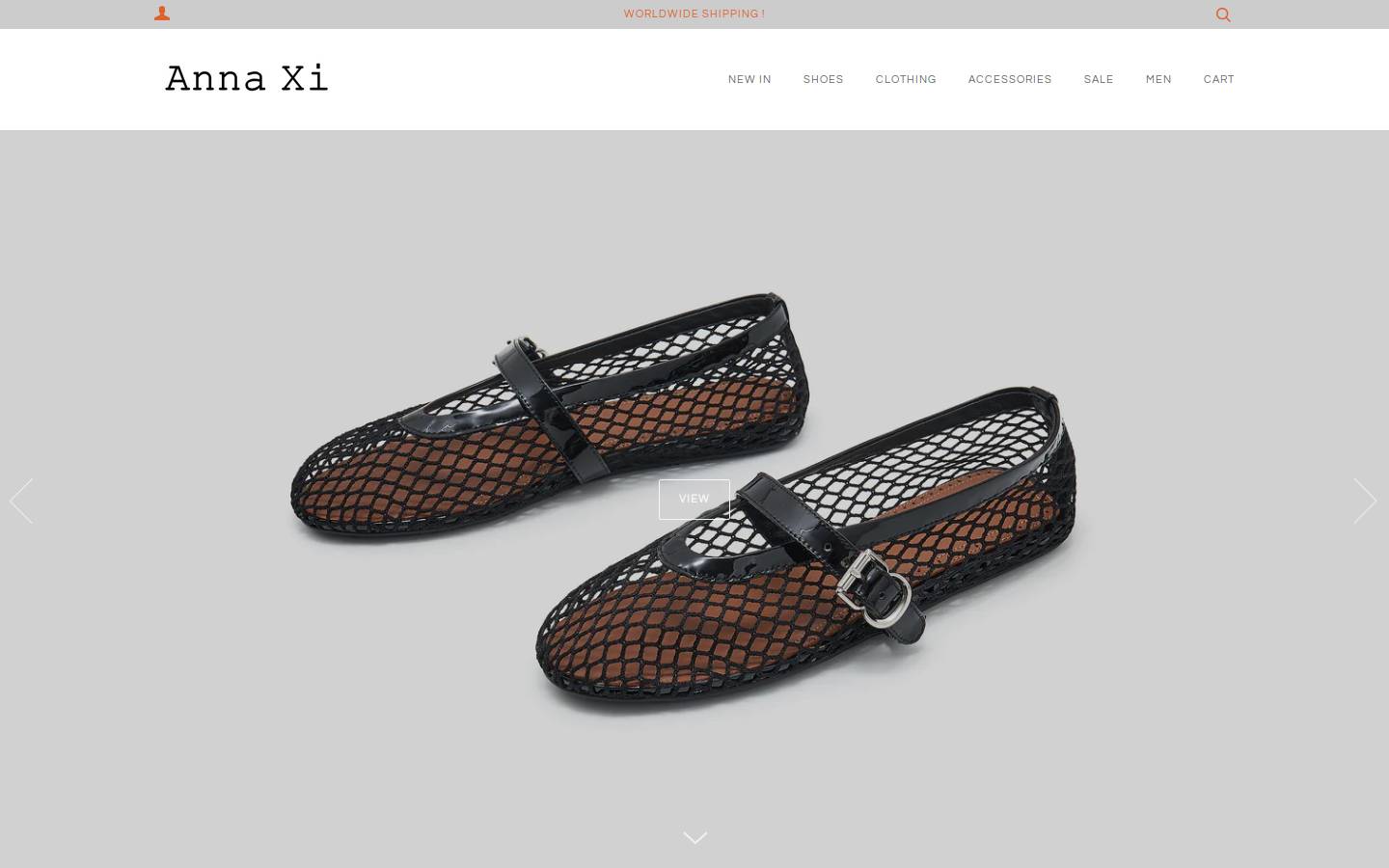 annaxi.com homepage screenshot