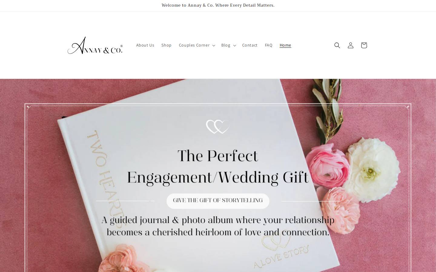 annayandco.com homepage screenshot