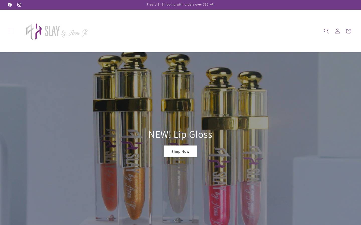 annekslay.com homepage screenshot