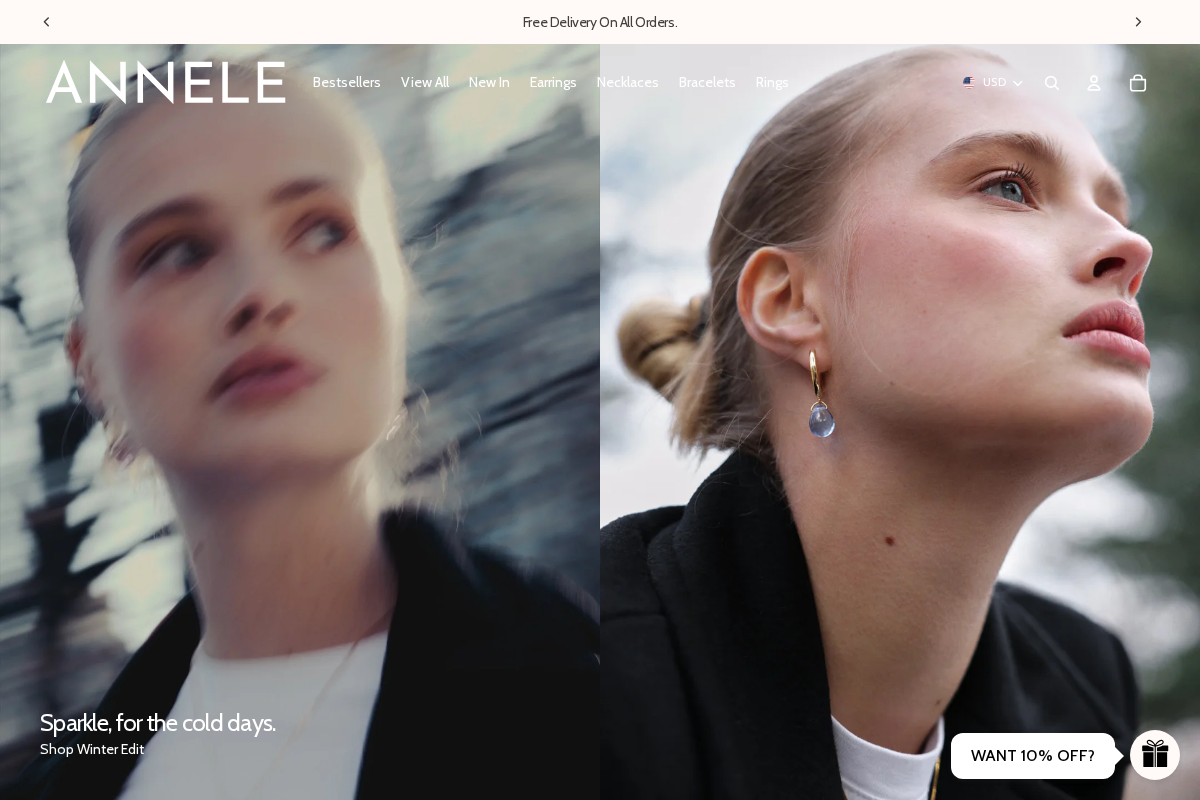 annele.world homepage screenshot