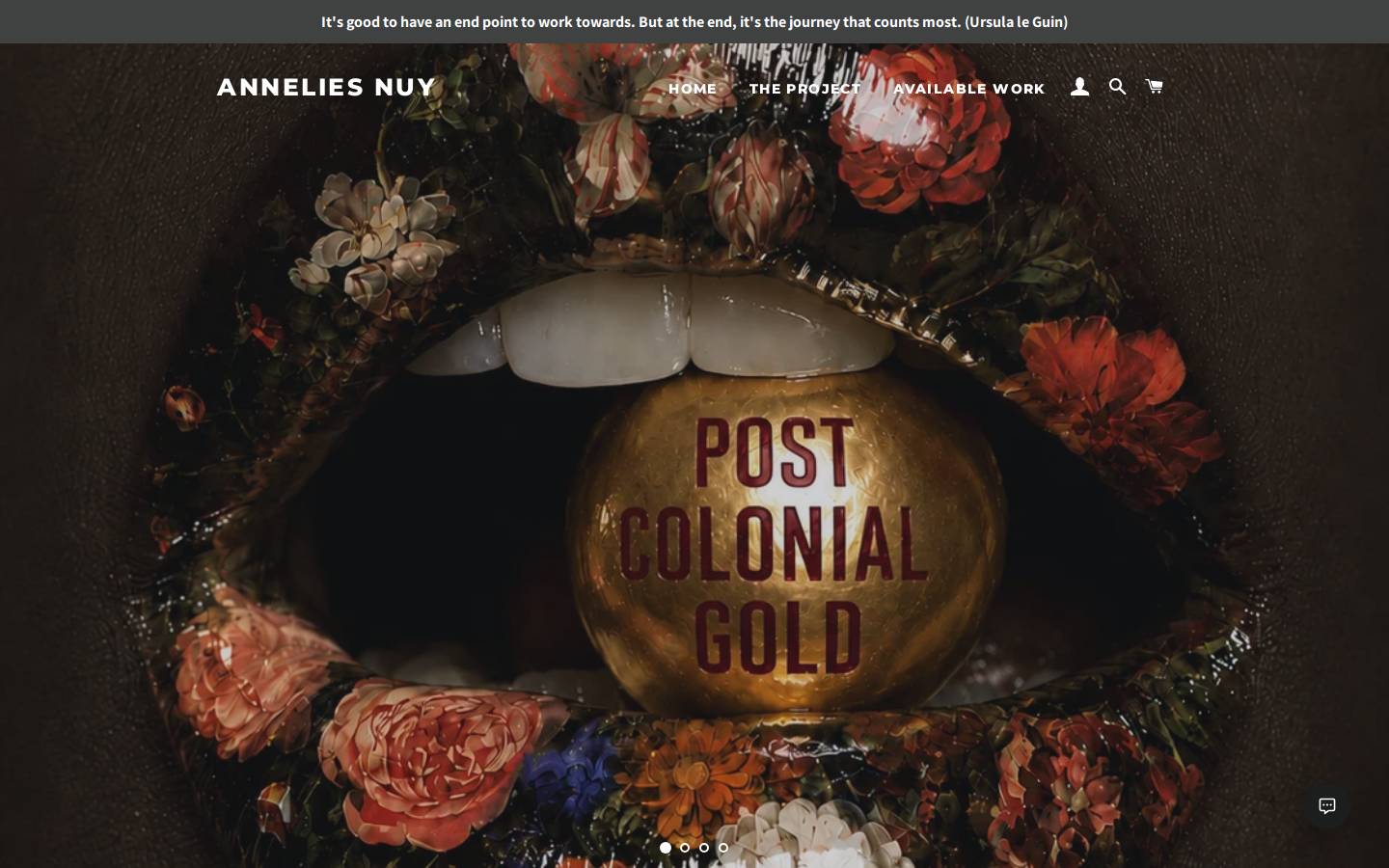 anneliesnuy.com homepage screenshot