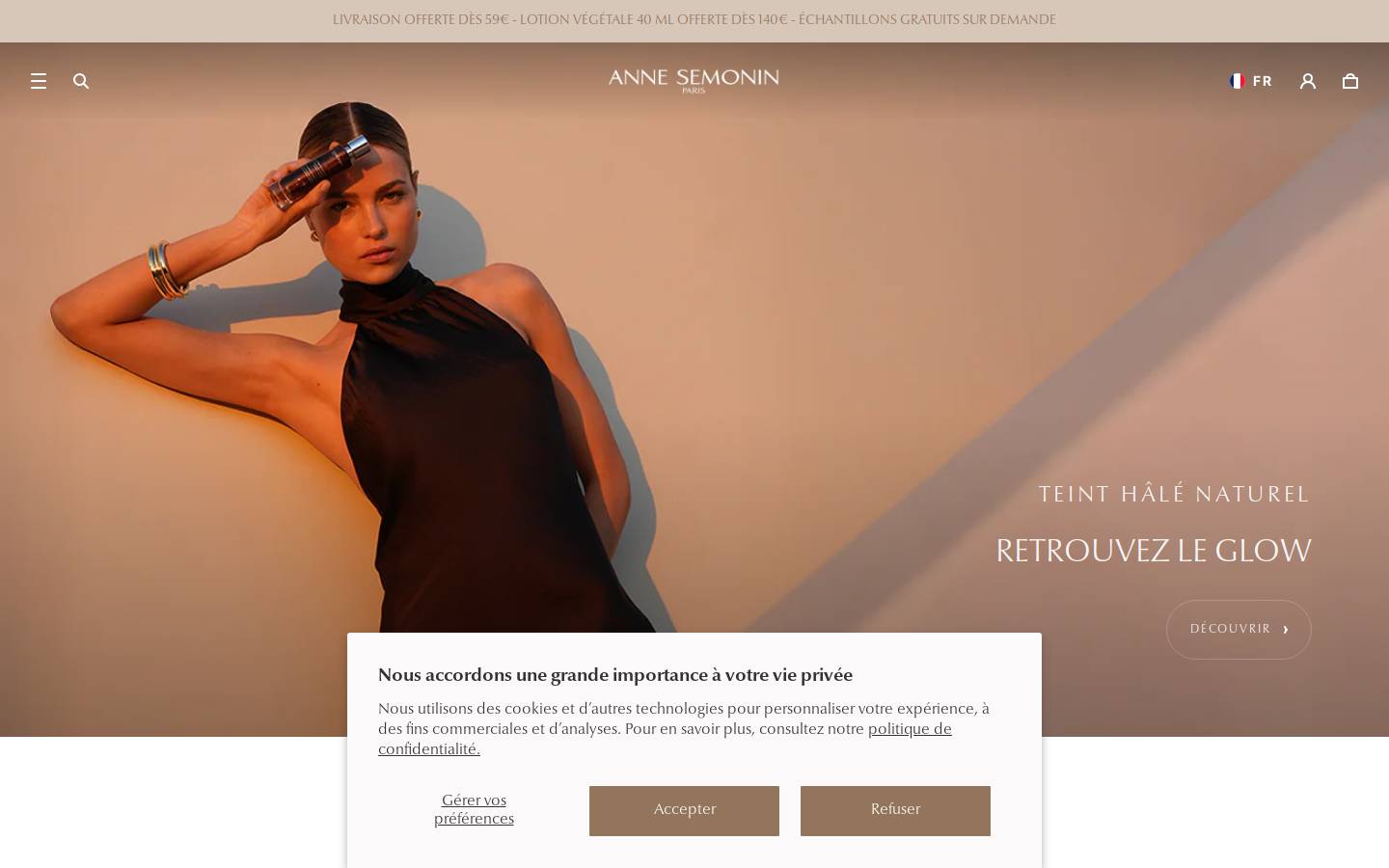 annesemonin.net homepage screenshot