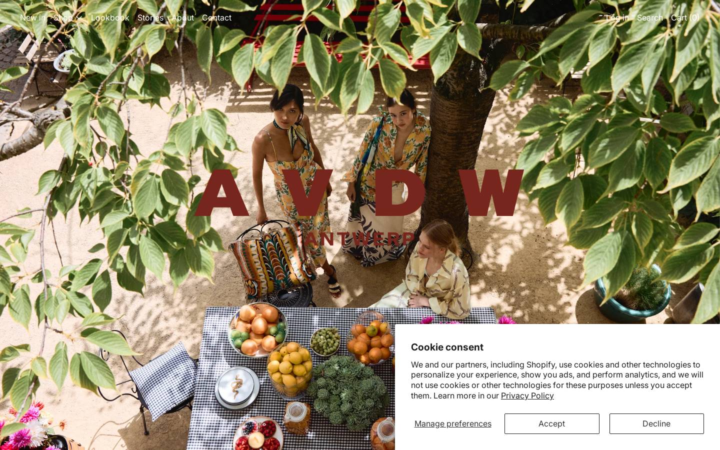 annickvdw.com homepage screenshot