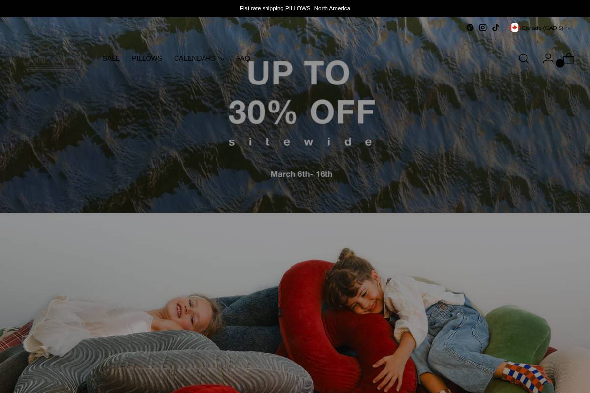 annieaxtell.com homepage screenshot