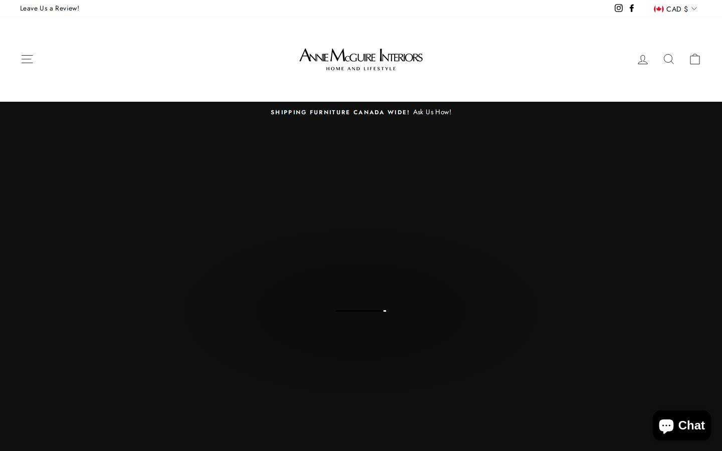 anniemcguire.ca homepage screenshot