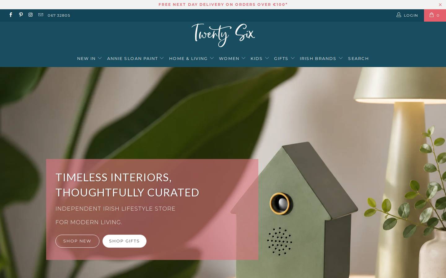 Annie Sloan Interiors Ltd homepage screenshot