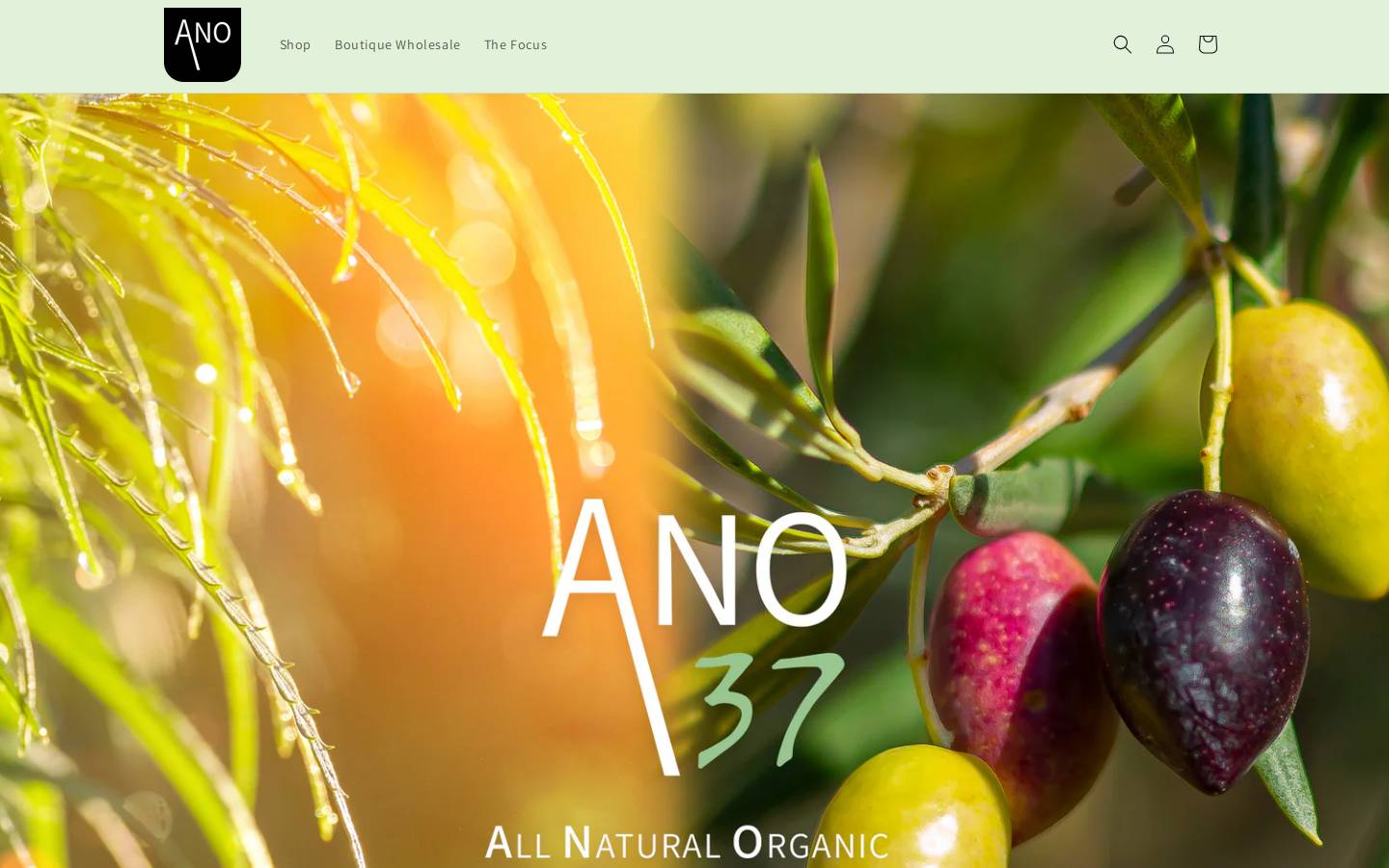 ano-life.com homepage screenshot