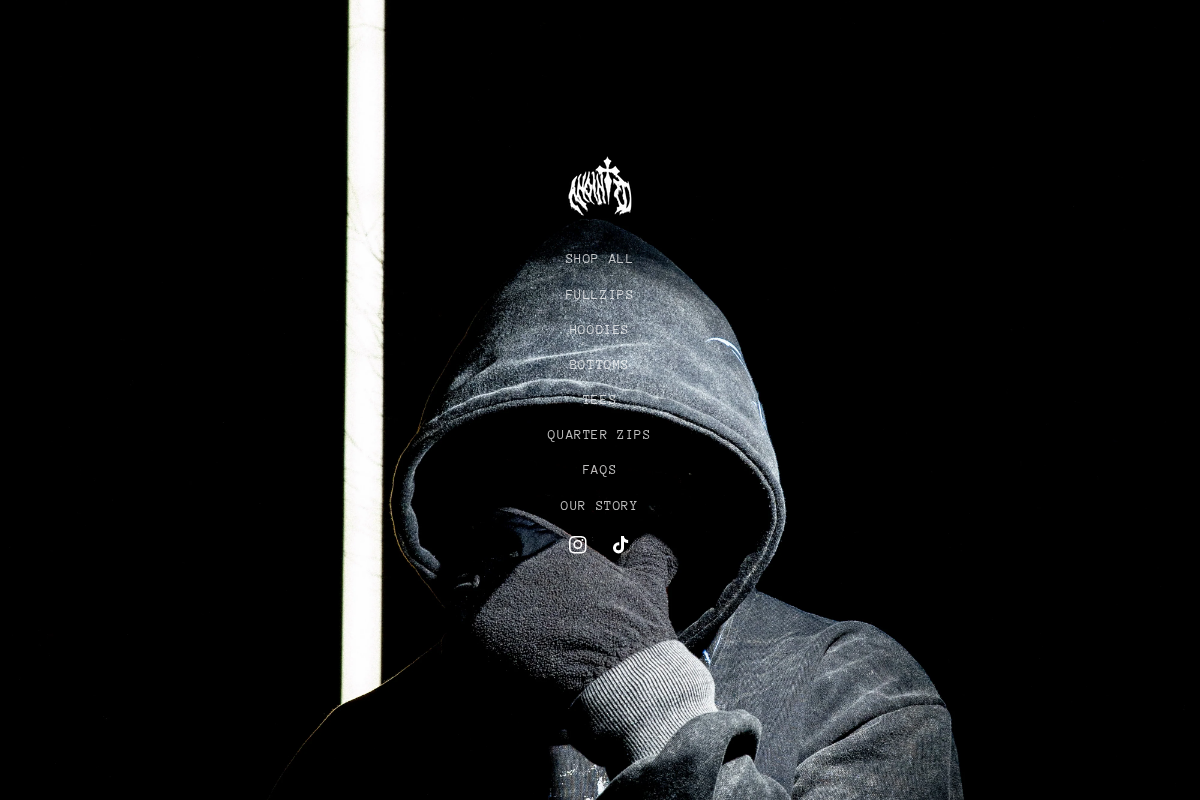 anointedapparel.ca homepage screenshot