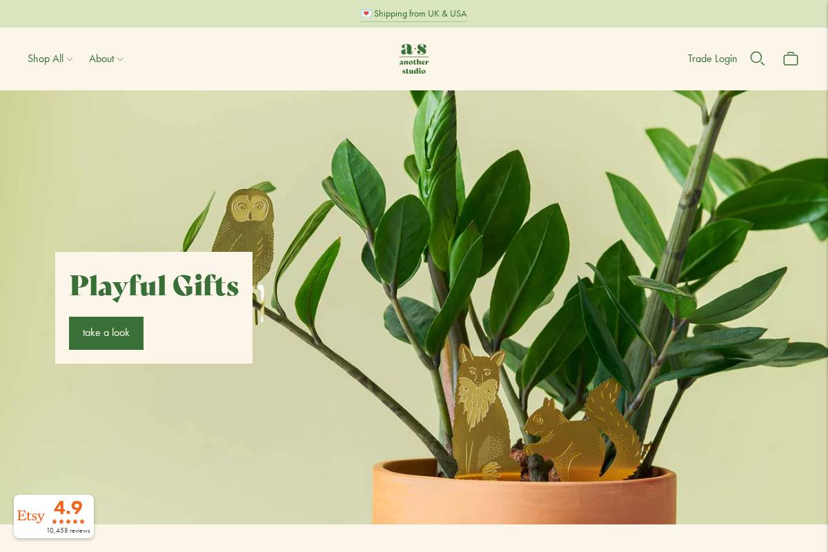 another-studio-trade.com homepage screenshot