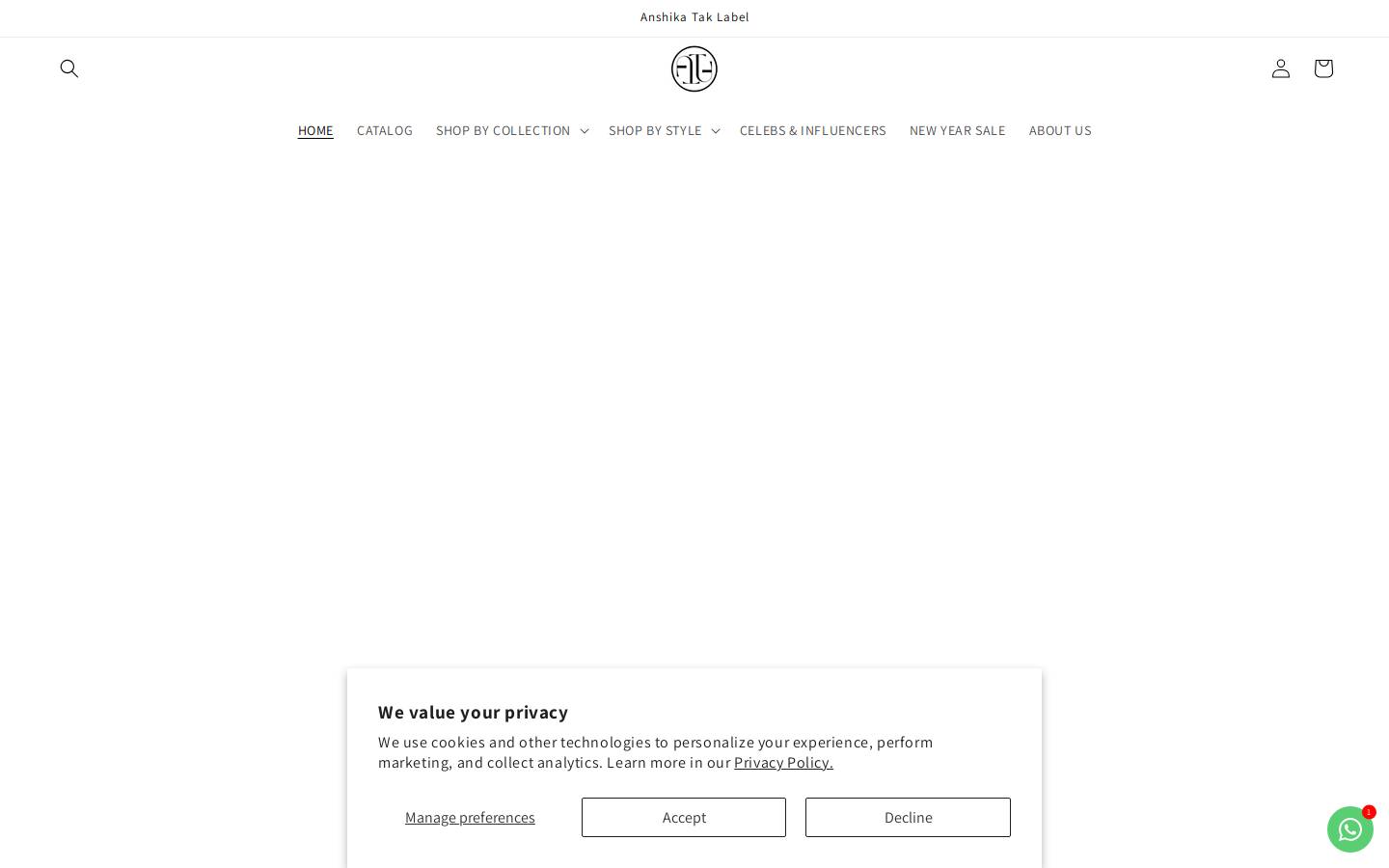 anshikatak.com homepage screenshot
