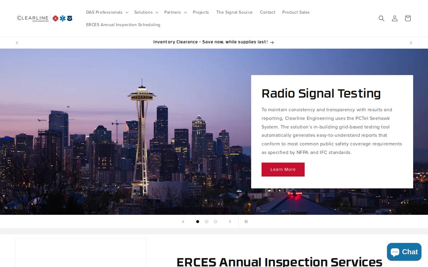 antennatargeting.com homepage screenshot