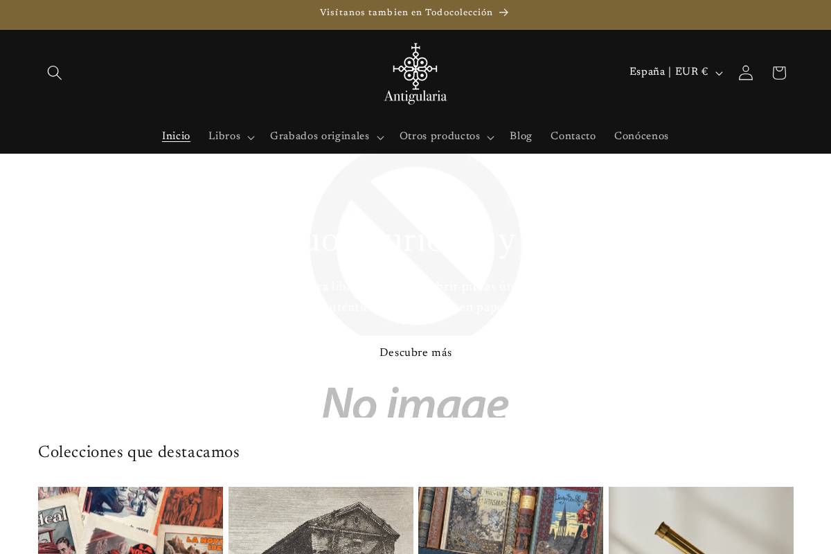 antigularia.com homepage screenshot