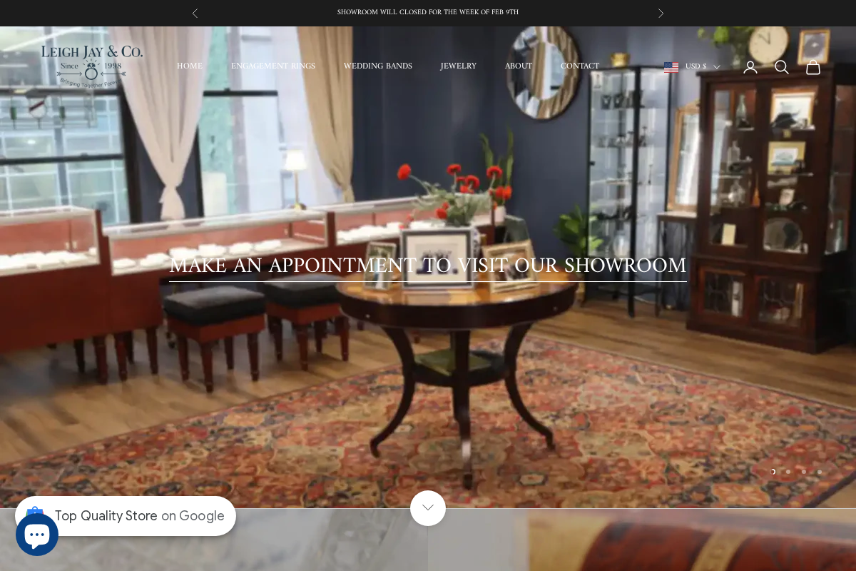 Leigh Jay Nacht, Inc. homepage screenshot