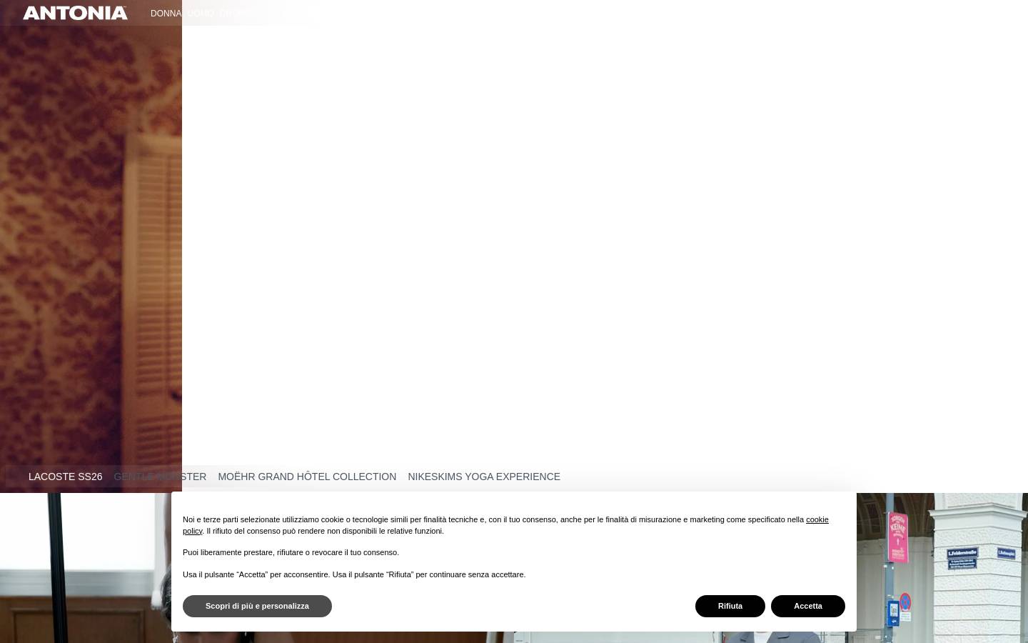 Antonia.it homepage screenshot
