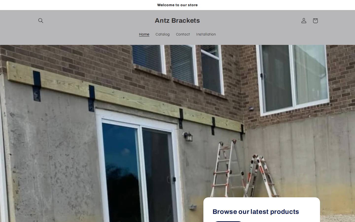 antzbrackets.com homepage screenshot
