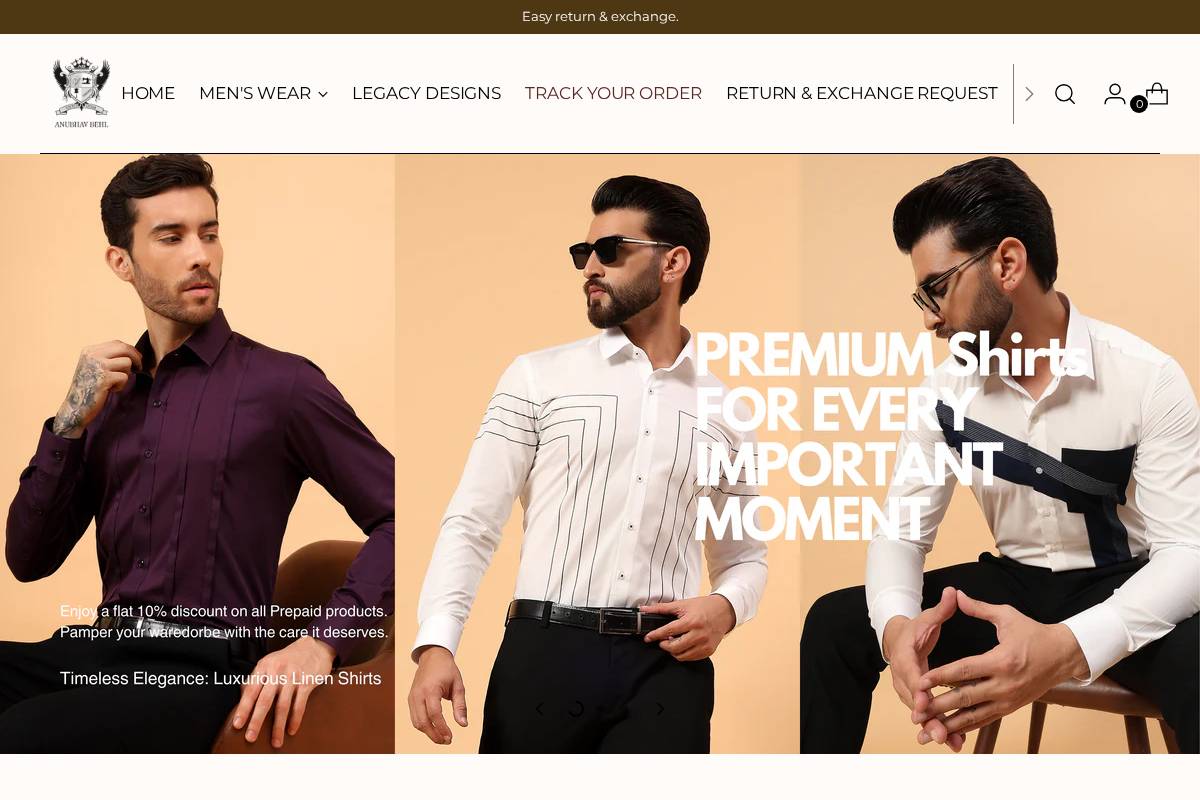 anubhavbehl.in homepage screenshot