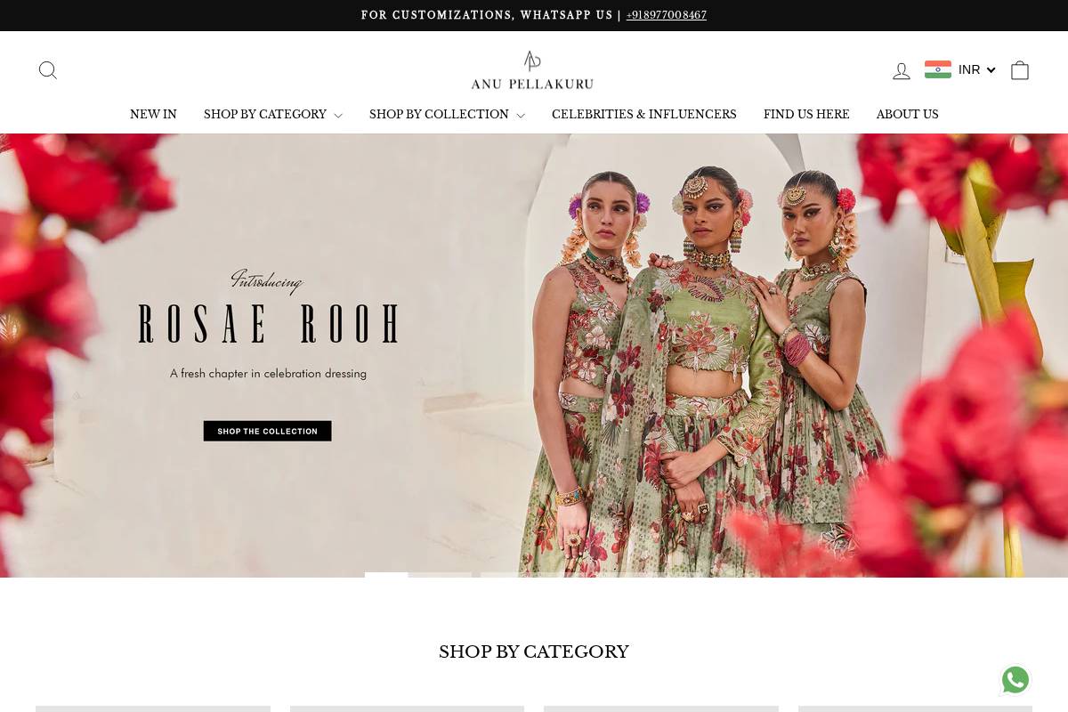 anupellakuru.com homepage screenshot