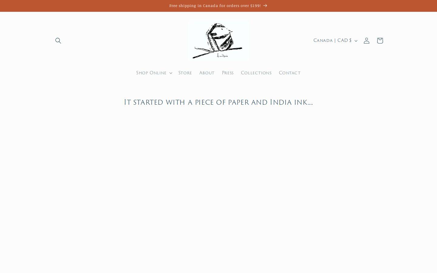 anuraina.com homepage screenshot