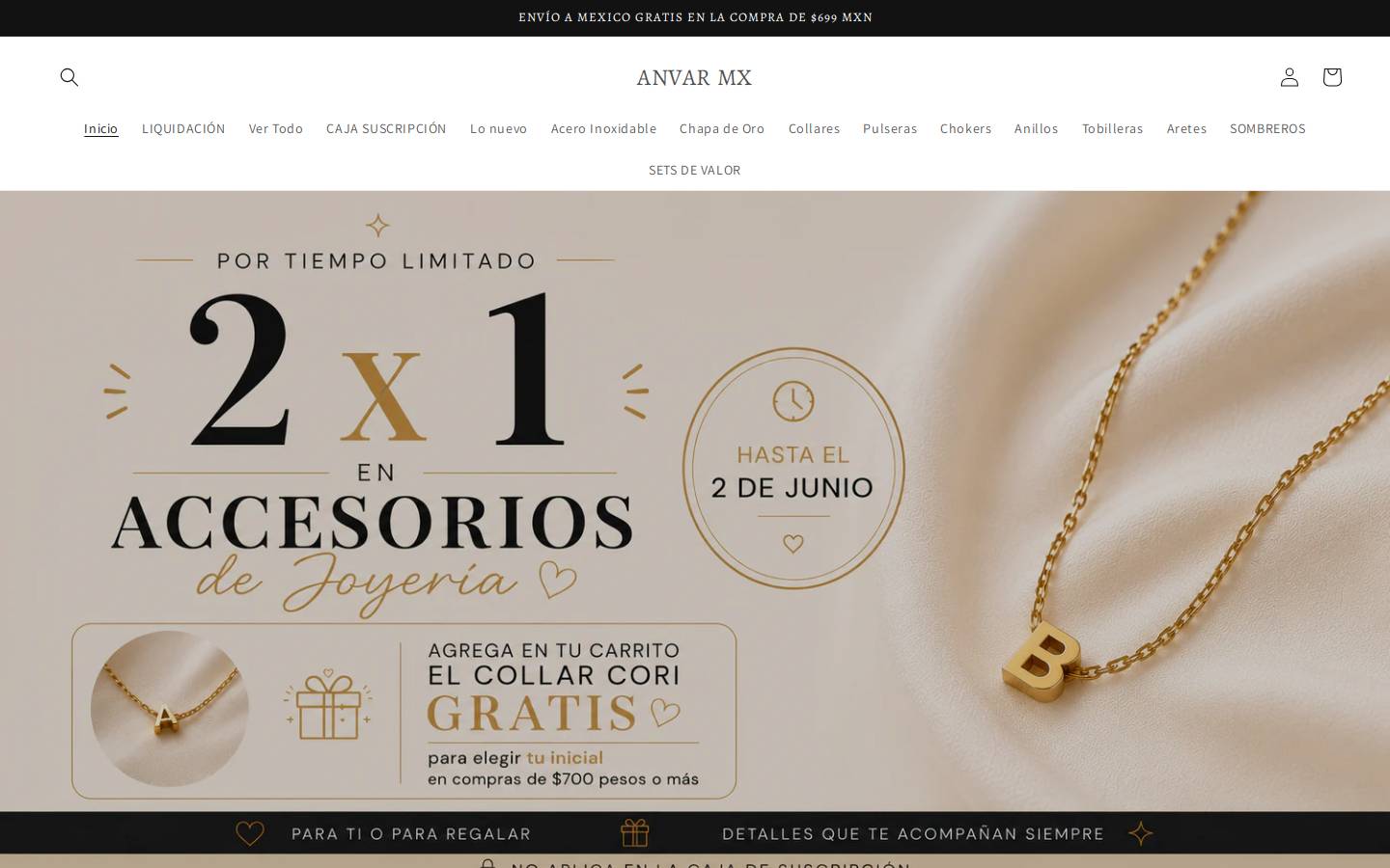 anvarmx.com homepage screenshot