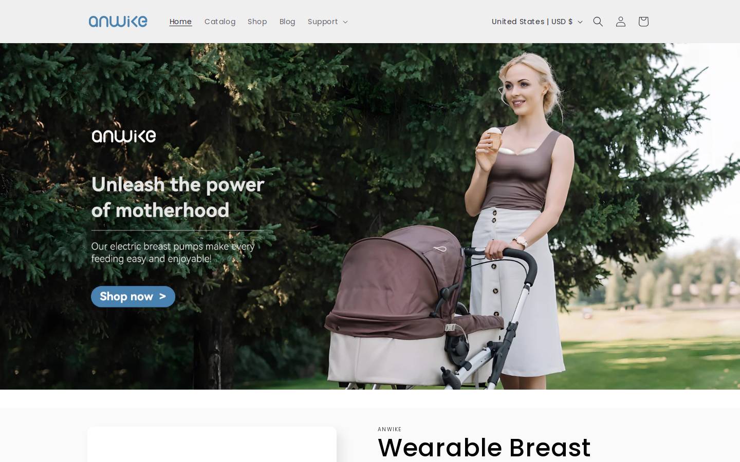 anwike.com homepage screenshot