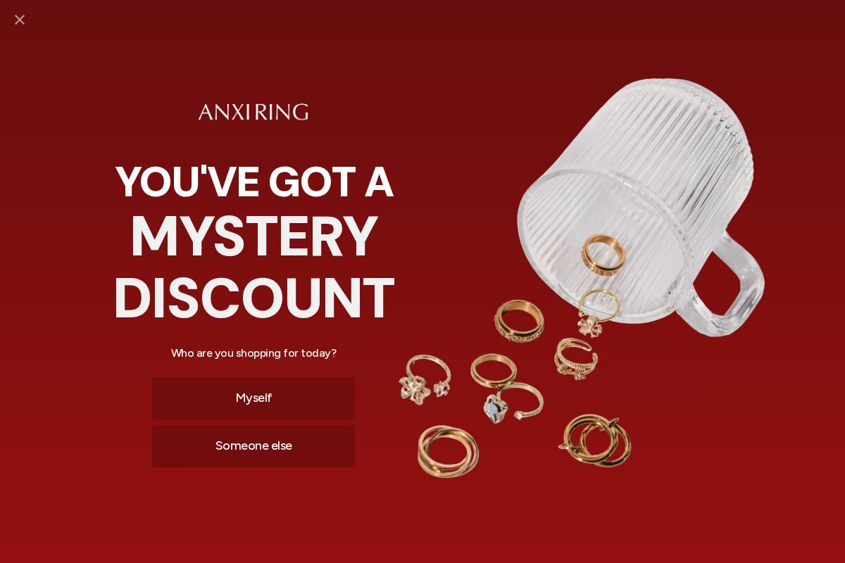 Anxiring homepage screenshot