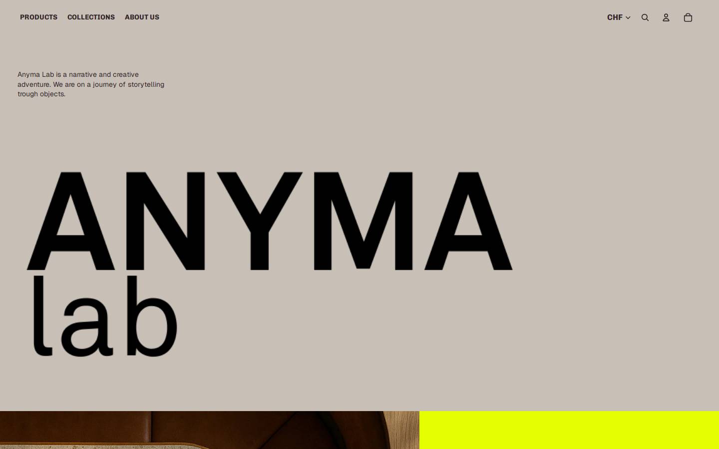 anymalab.com homepage screenshot