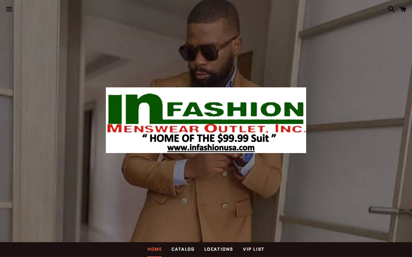 anysuitanysize9999.com homepage screenshot