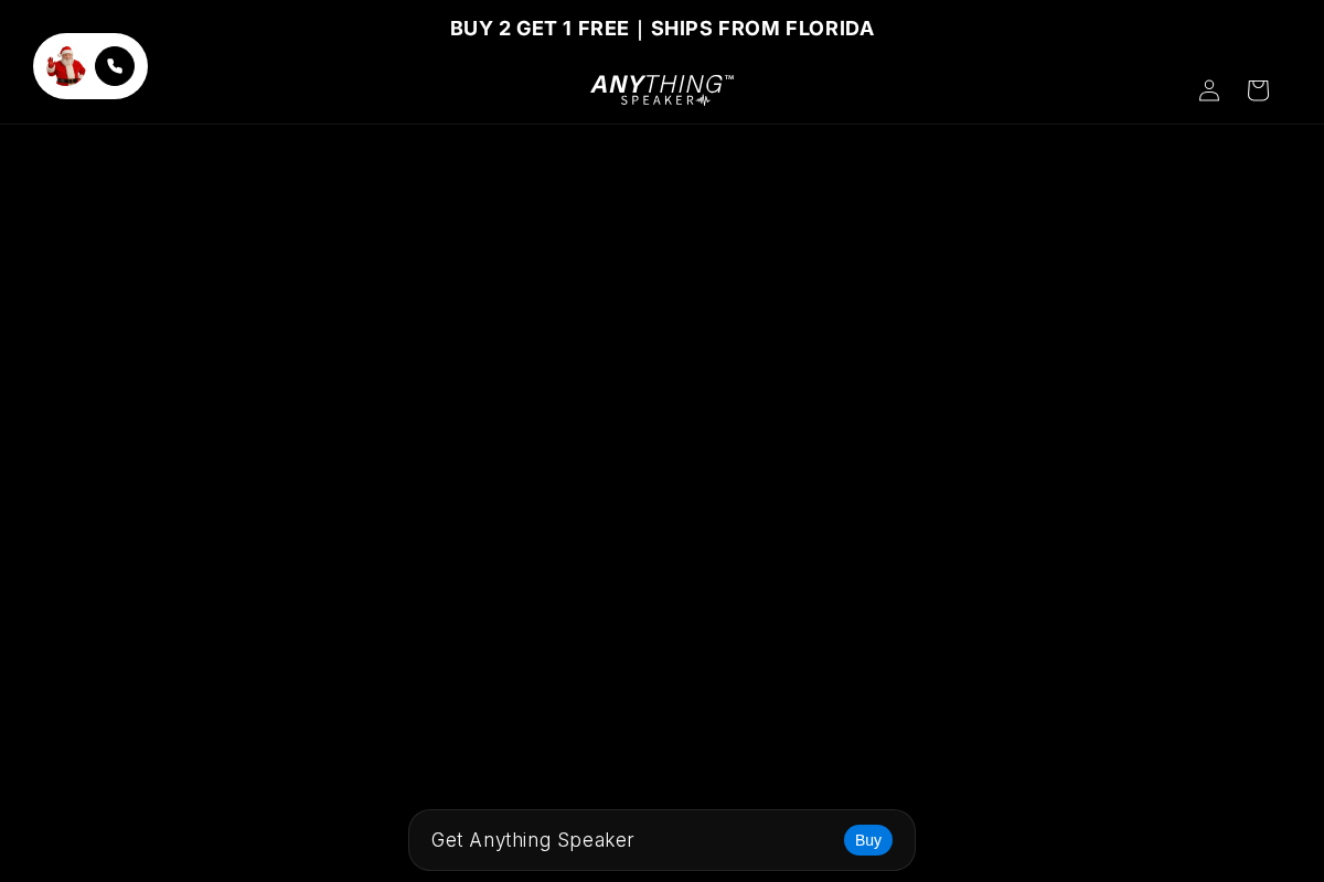 Anything Speaker homepage screenshot