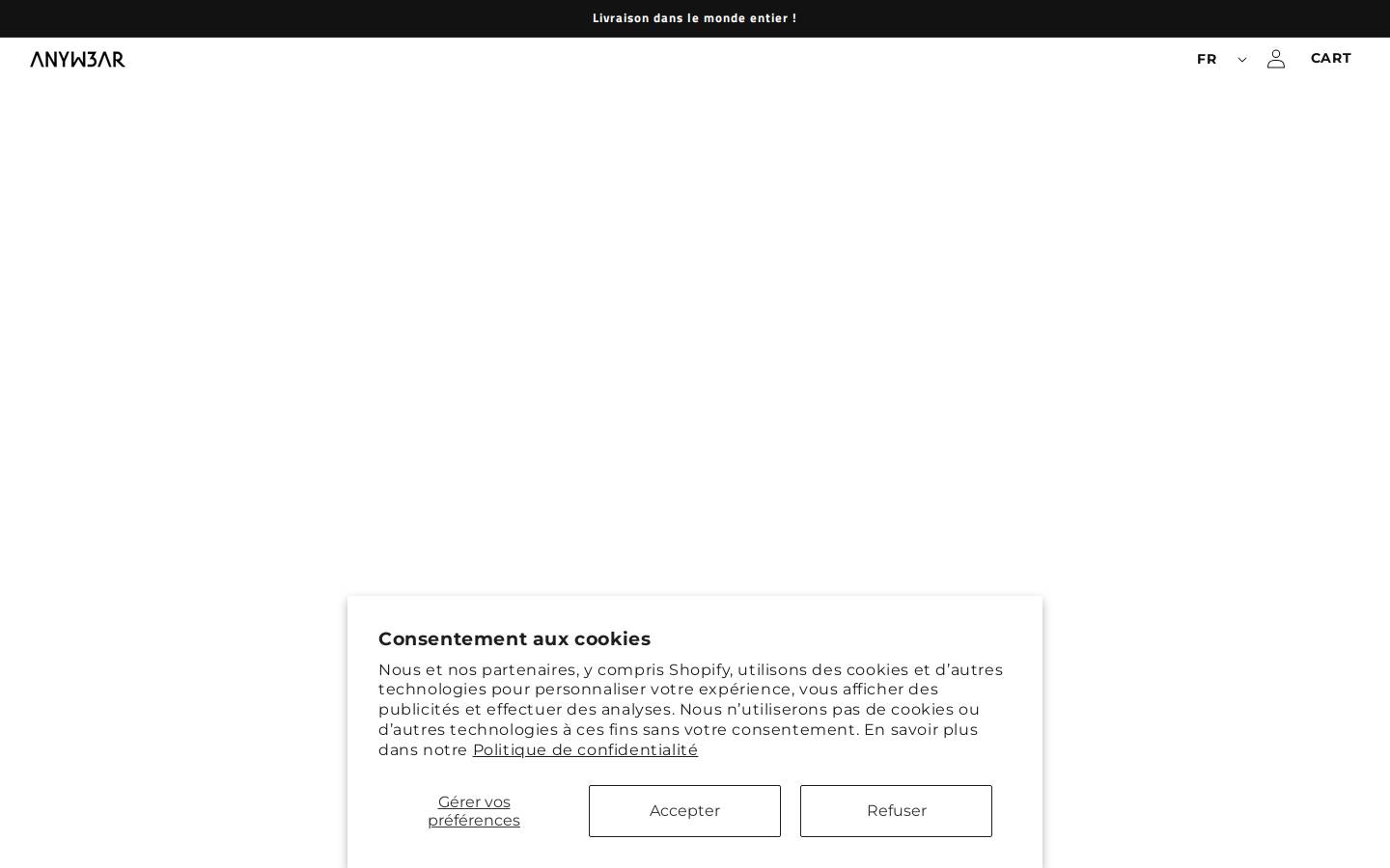 anyw3ar.com homepage screenshot