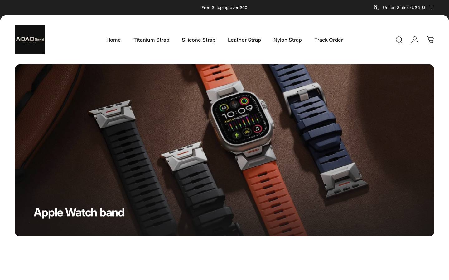 aoadband.com homepage screenshot