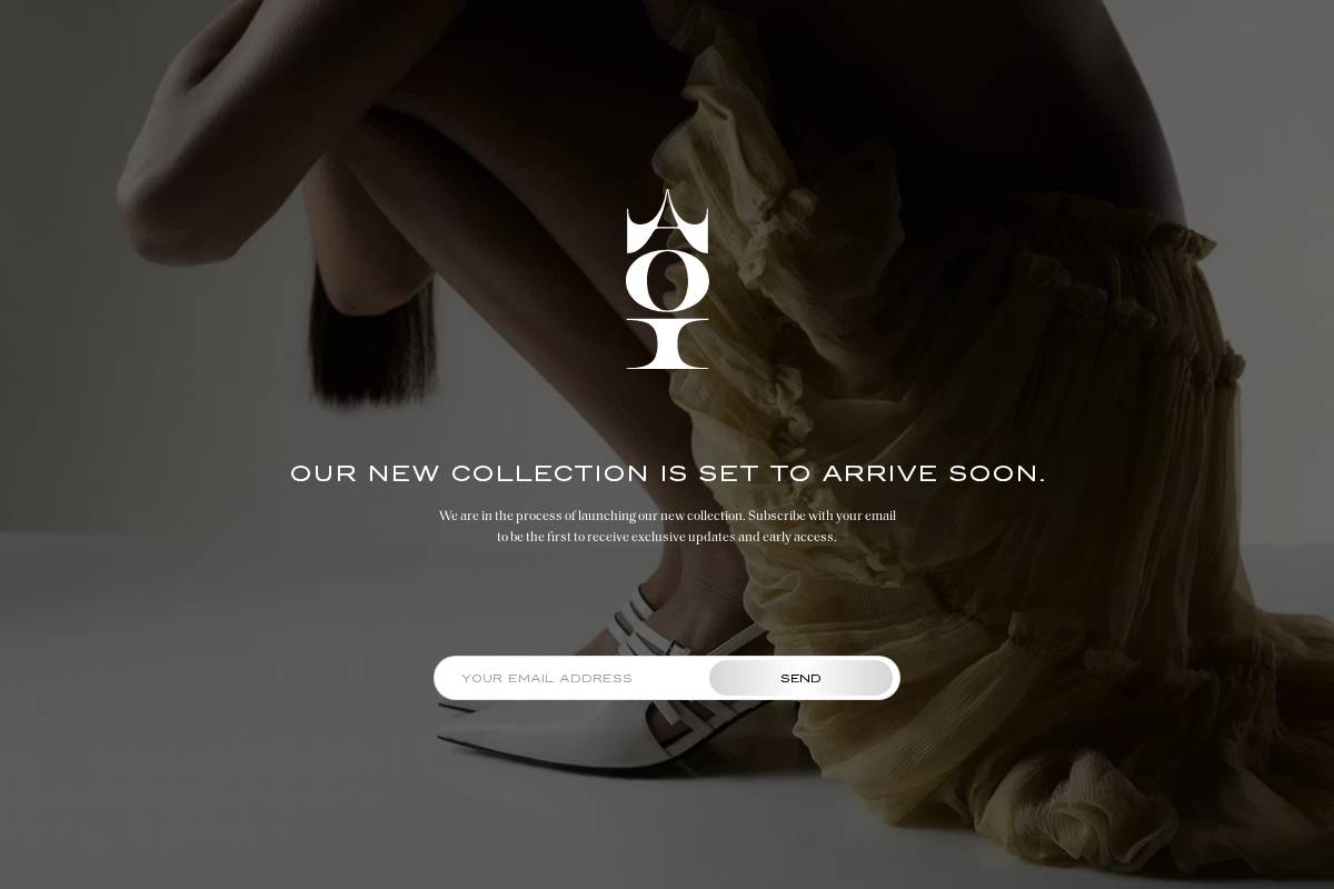 aoiofficial.com homepage screenshot