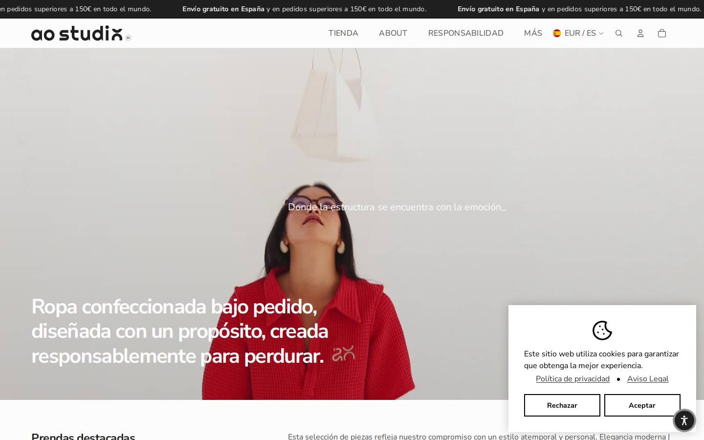 aostudio01.com homepage screenshot