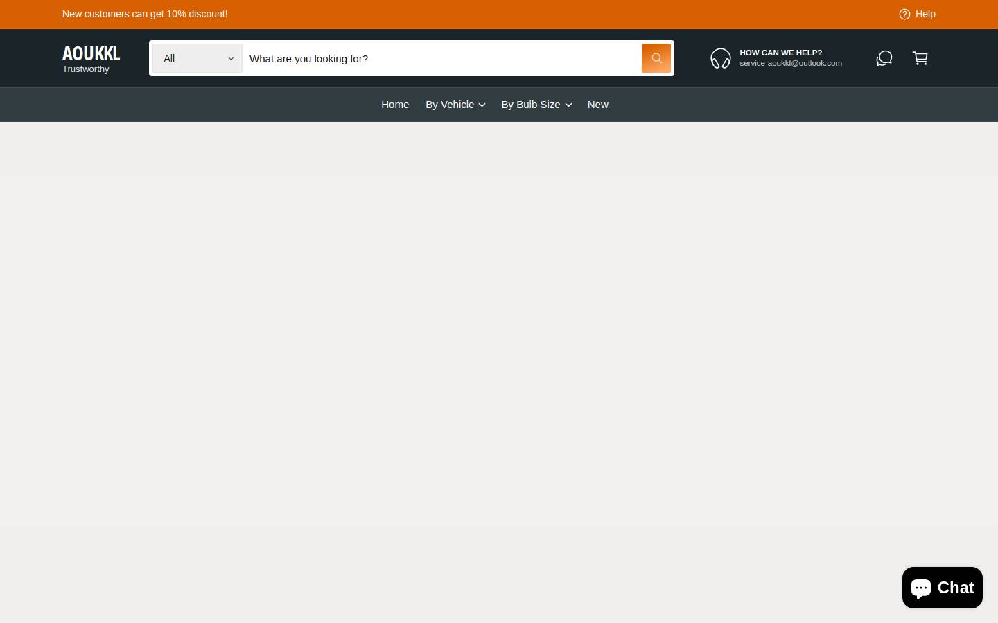 aoukkl.com homepage screenshot