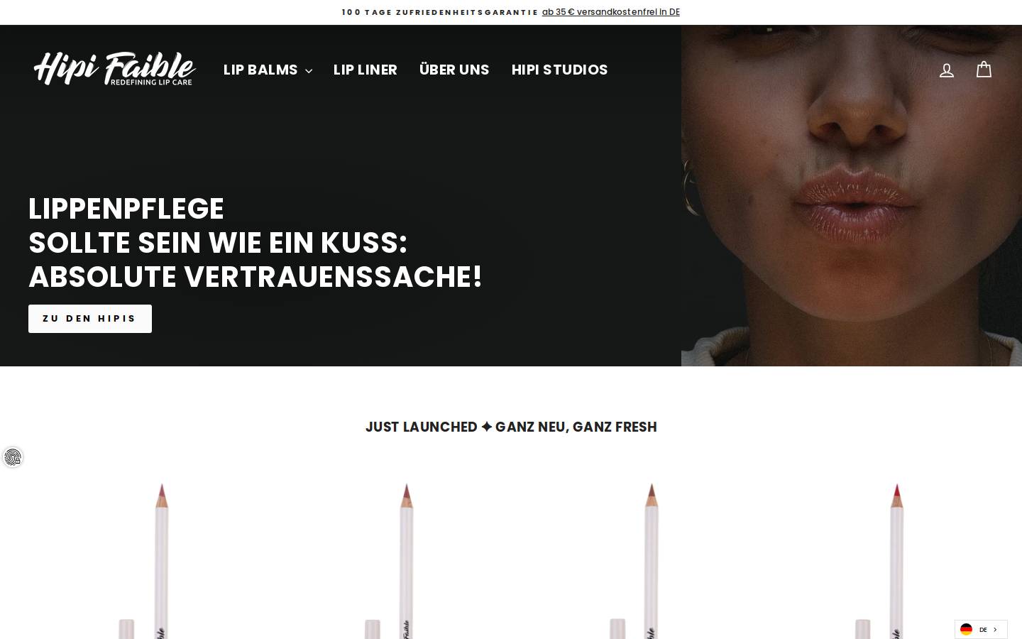 aoxity.de homepage screenshot