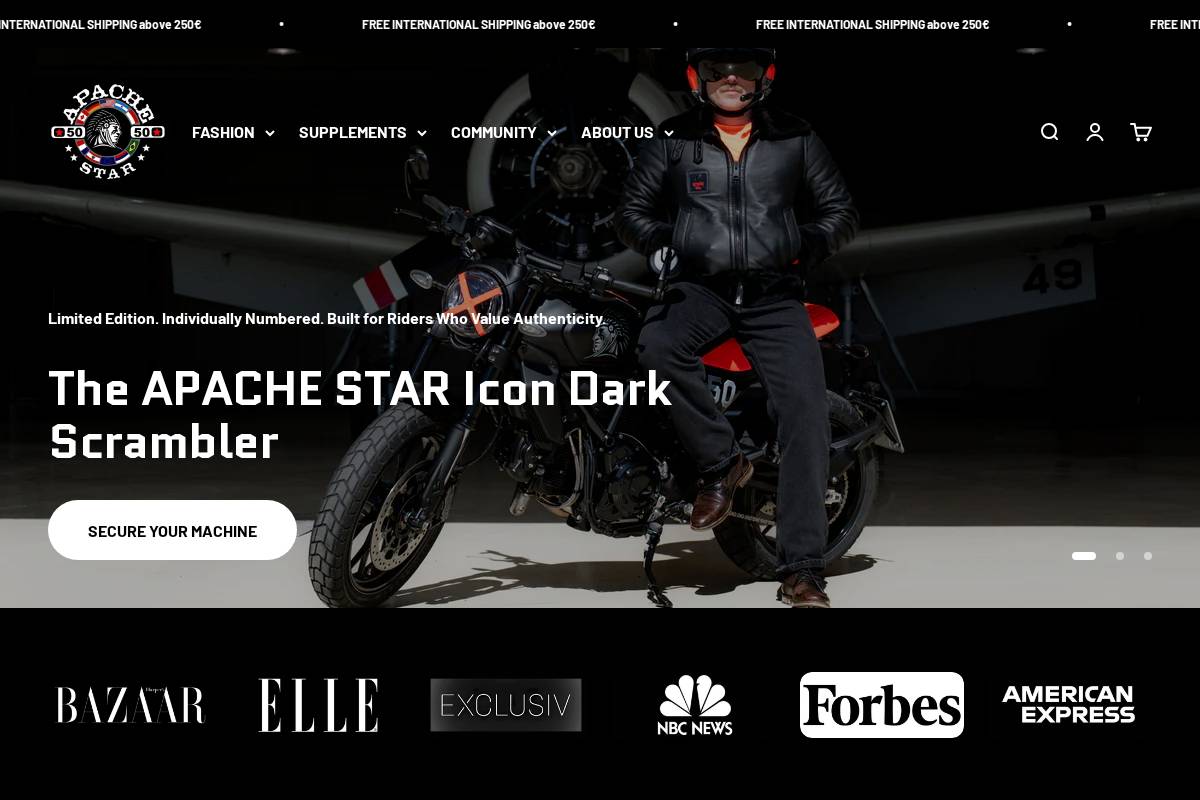 apachestar.com homepage screenshot