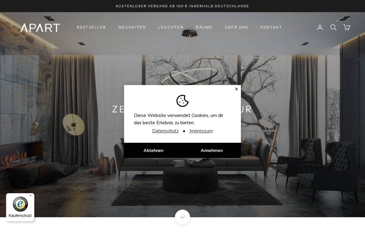 APARTstyle homepage screenshot