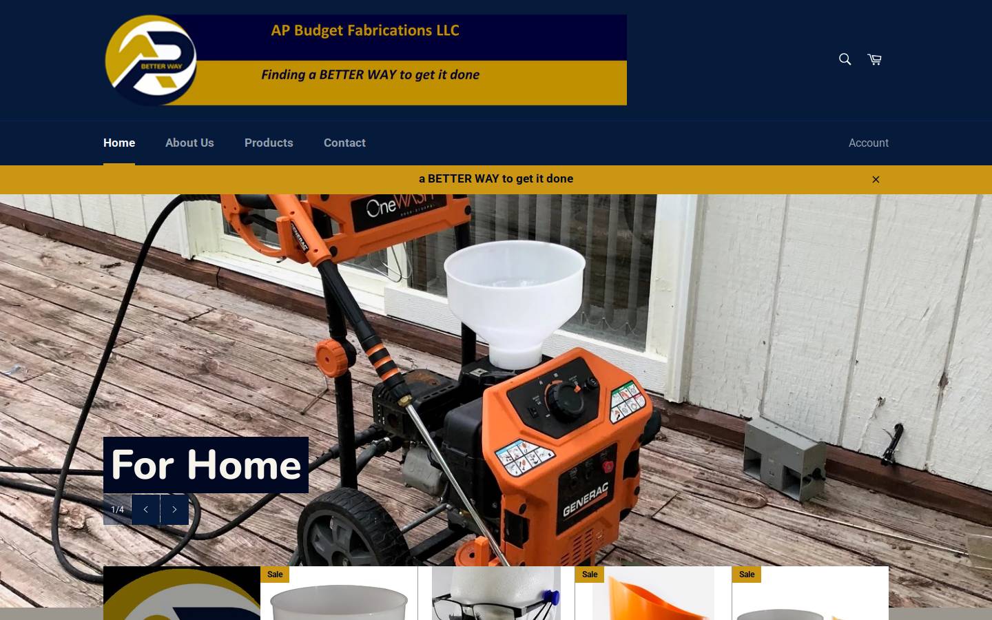 apbudgetfab.com homepage screenshot