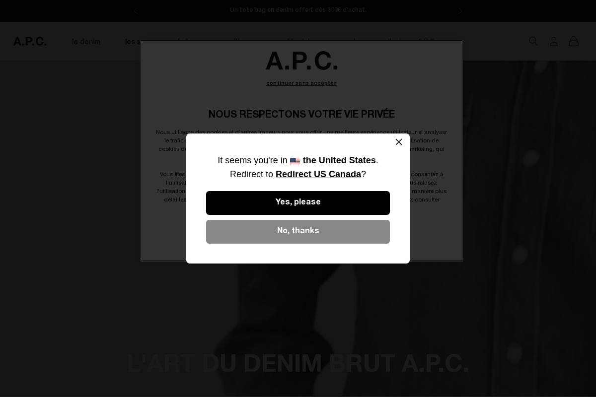 apc.fr homepage screenshot