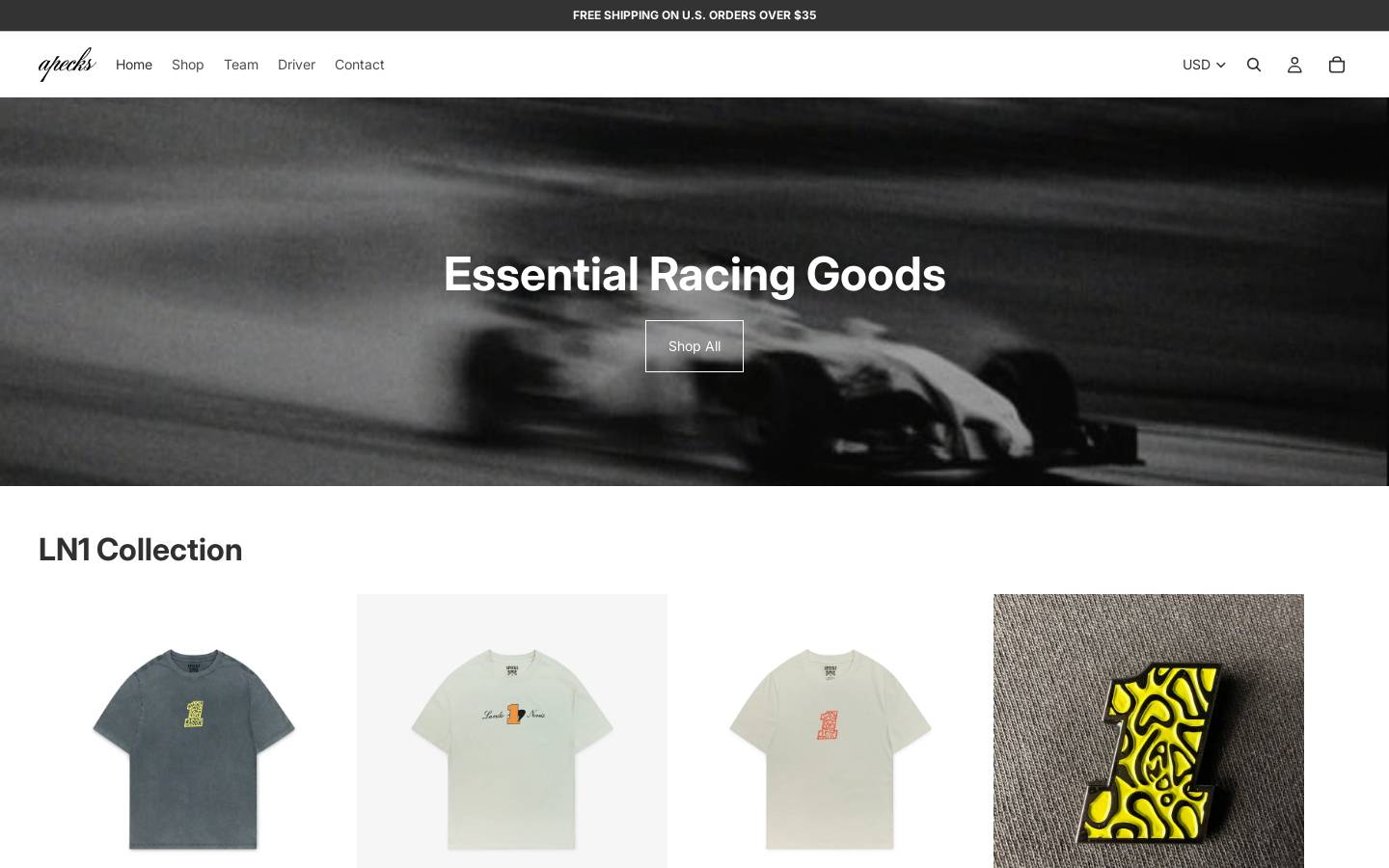 apecks.co homepage screenshot